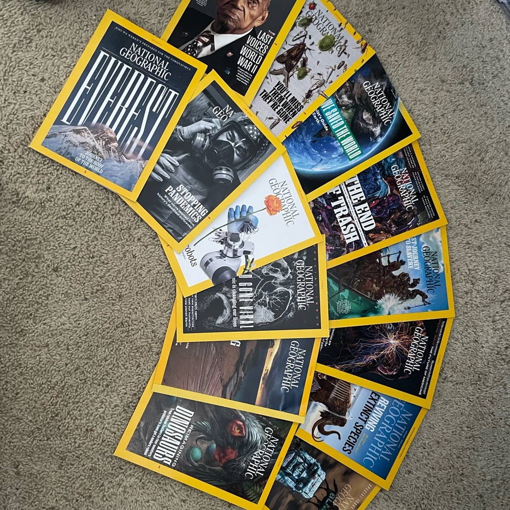14 natural geographic books